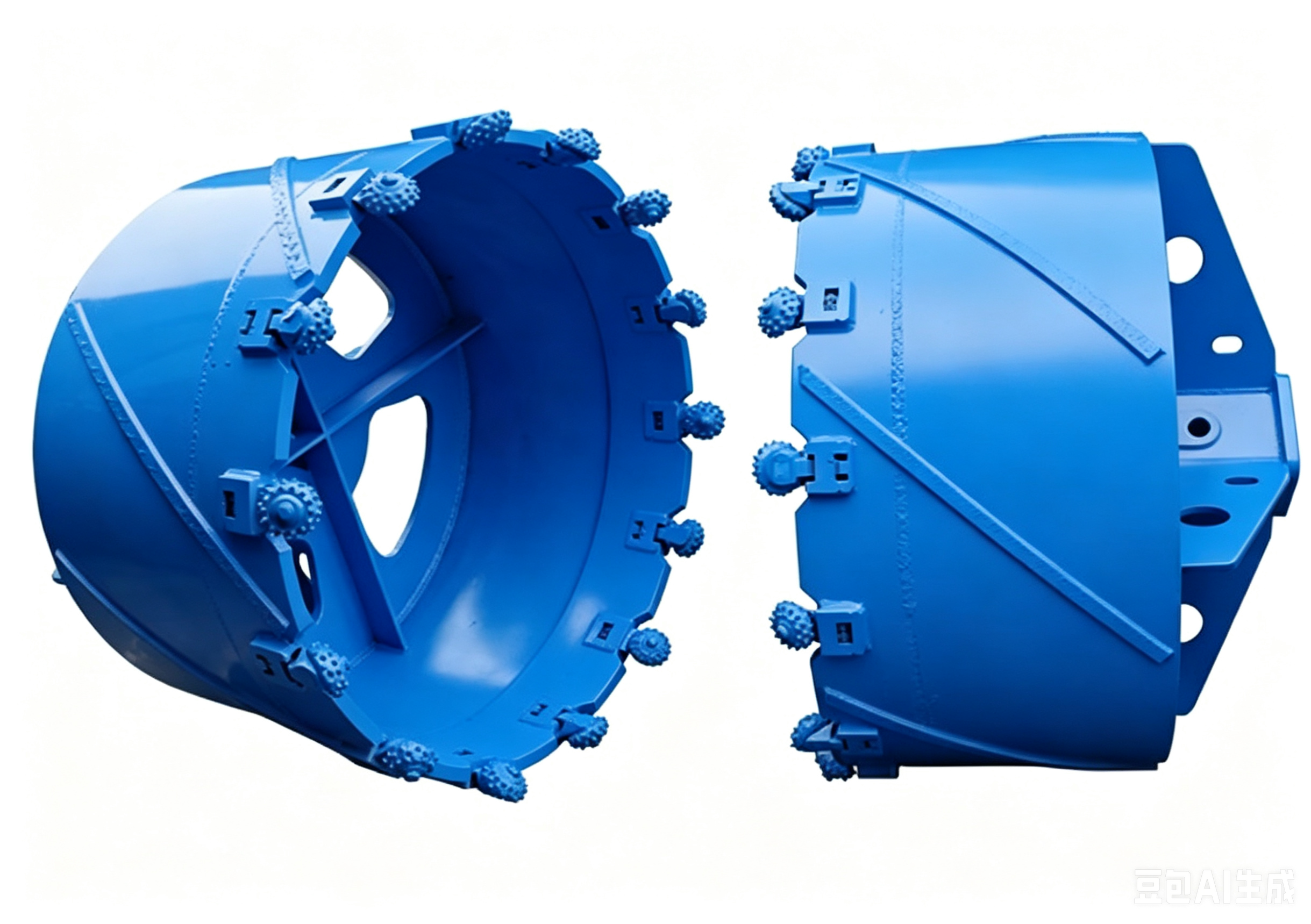 Core Barrel with Roller Bits